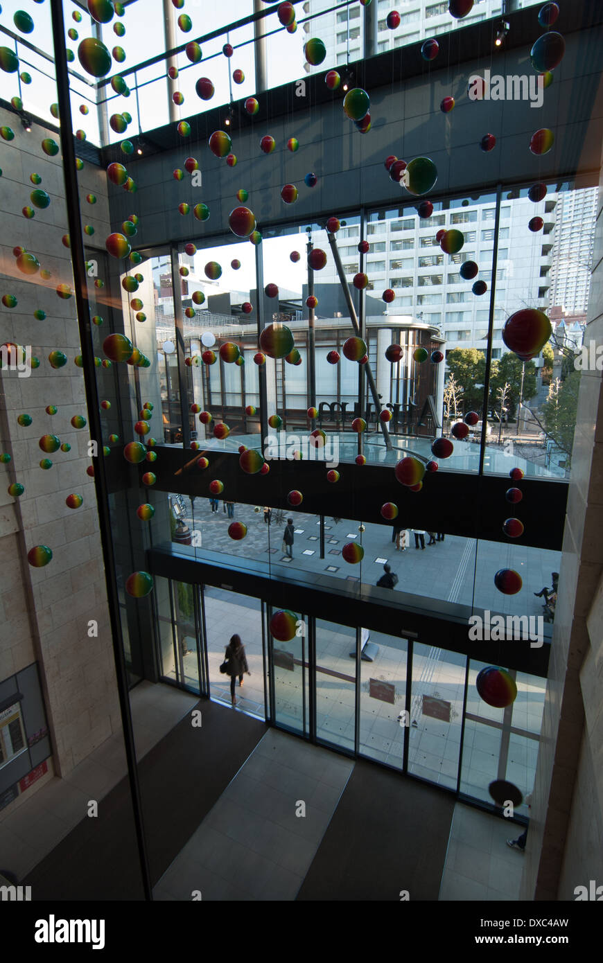 Decorazioni a Akasaka Sacas edificio nel quartiere di Akasaka, Tokyo, Giappone Foto Stock