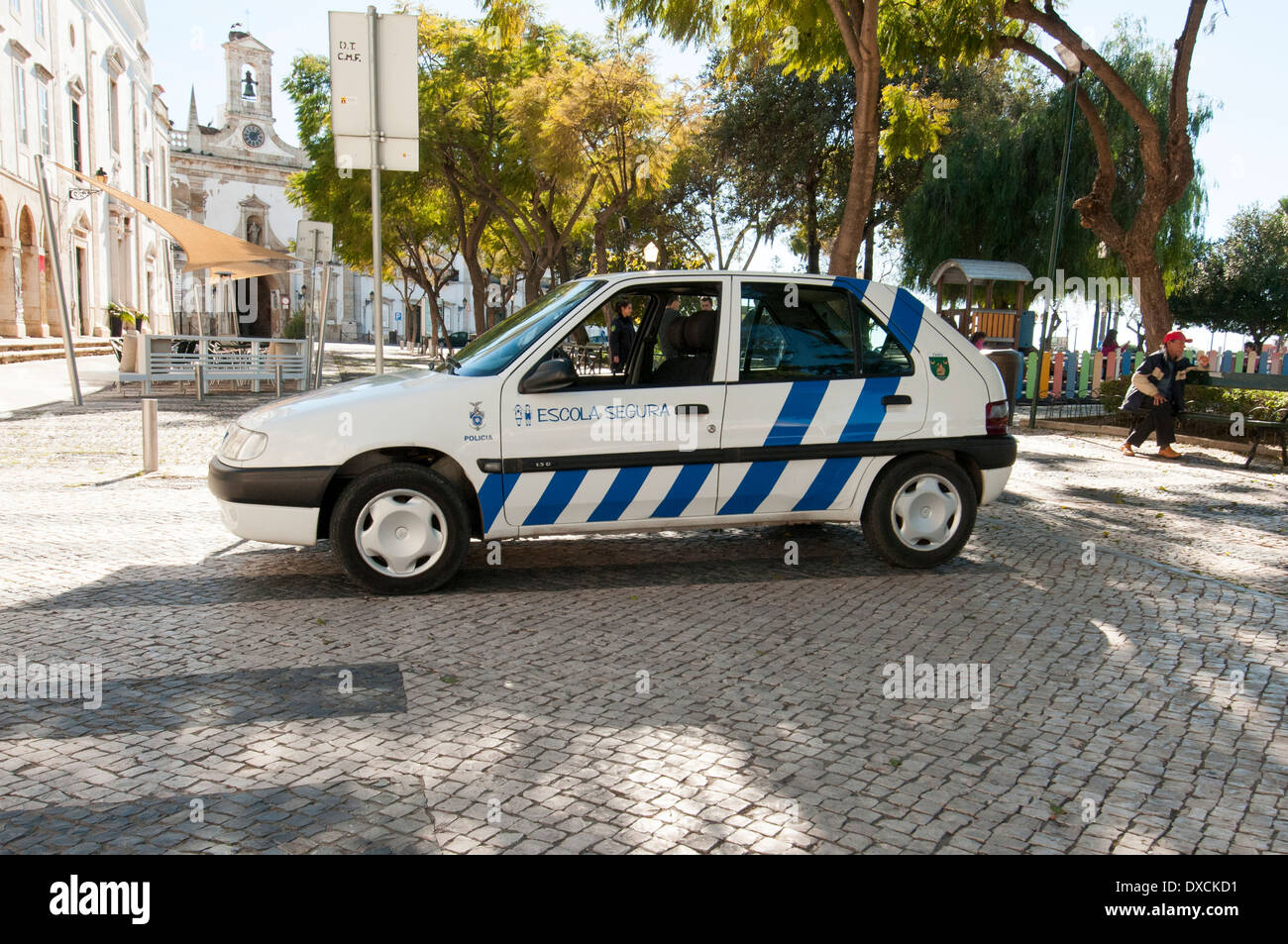 Auto della Polizia, Portogallo Foto Stock