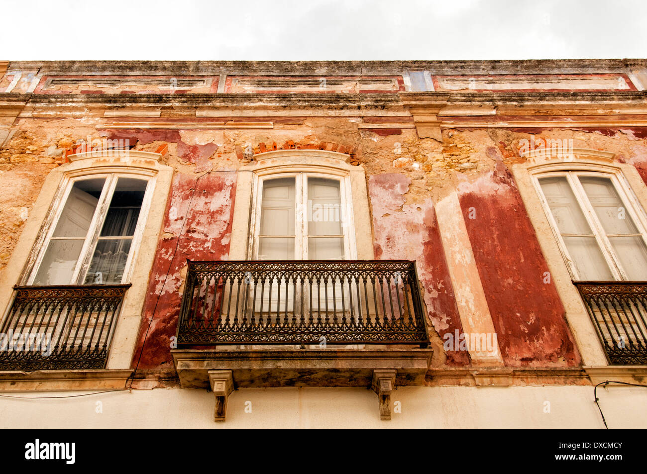 Il vecchio edificio rustico di Lagos, Portogallo Foto Stock