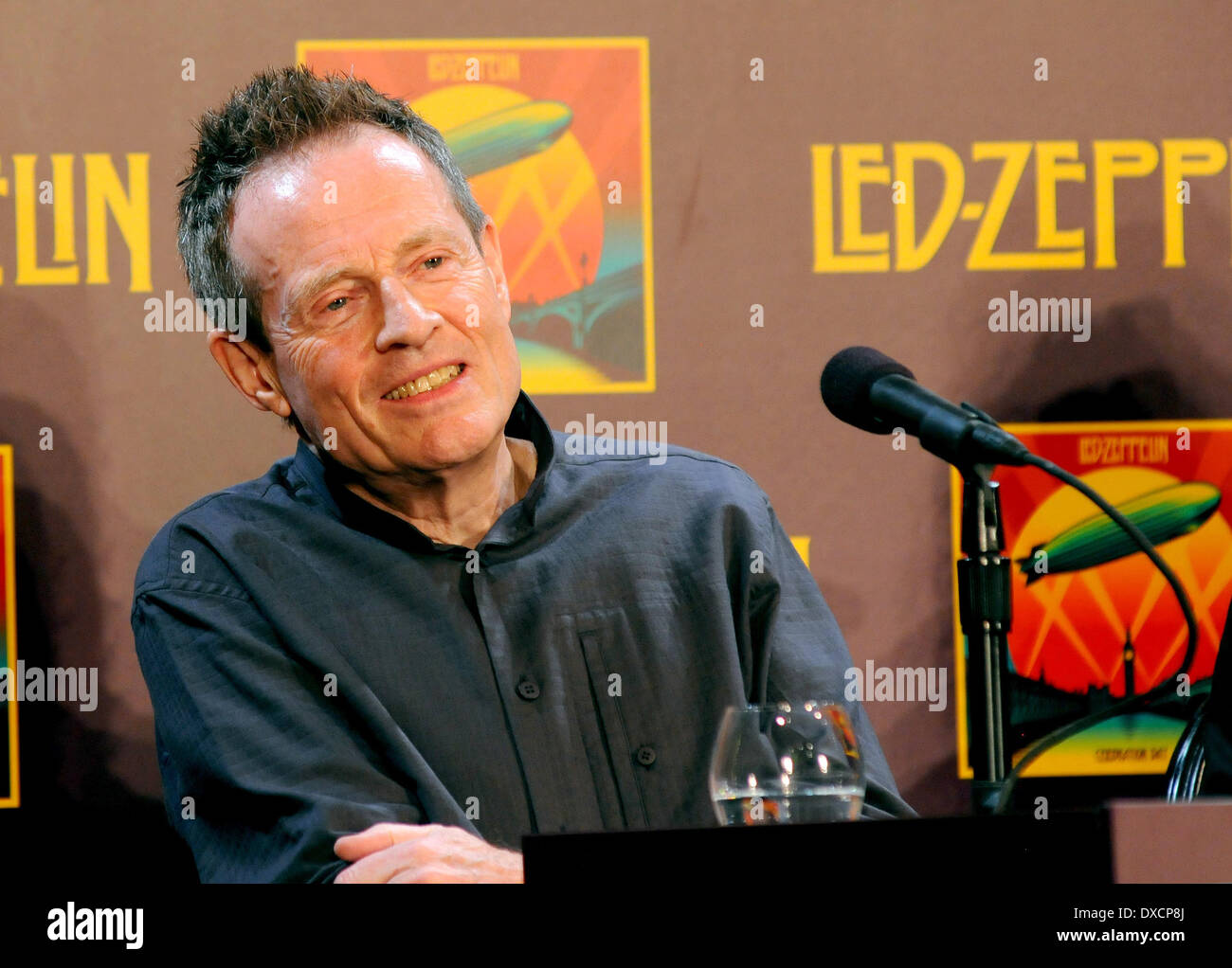 John Paul Jones , Led Zeppelin : giorno di celebrazione - Conferenza stampa, dove: New York City, Stati Uniti quando: 09 Ott 2012 Cre Foto Stock