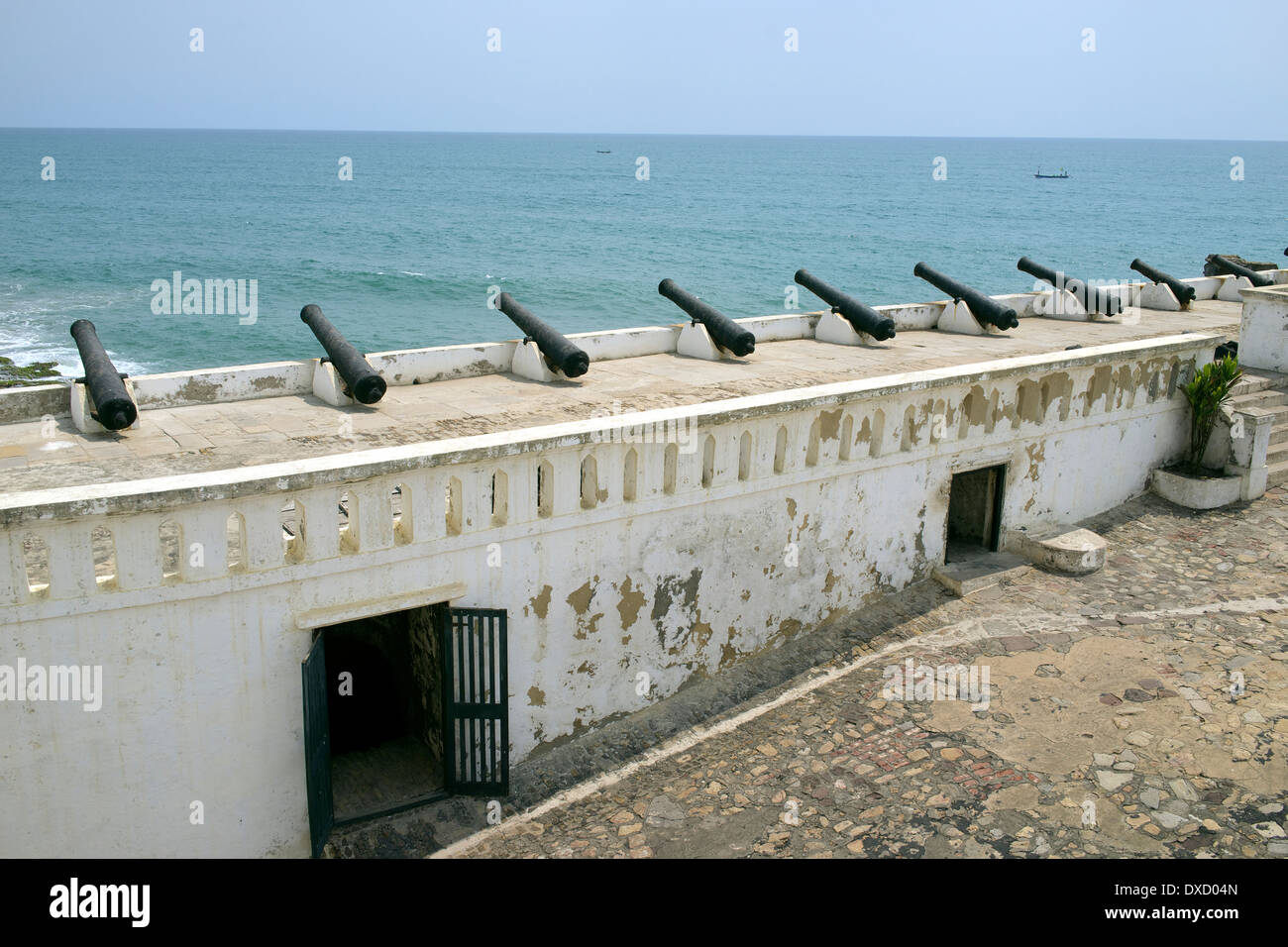 Schiavo fortezza a Cape Coast in Ghana Foto Stock