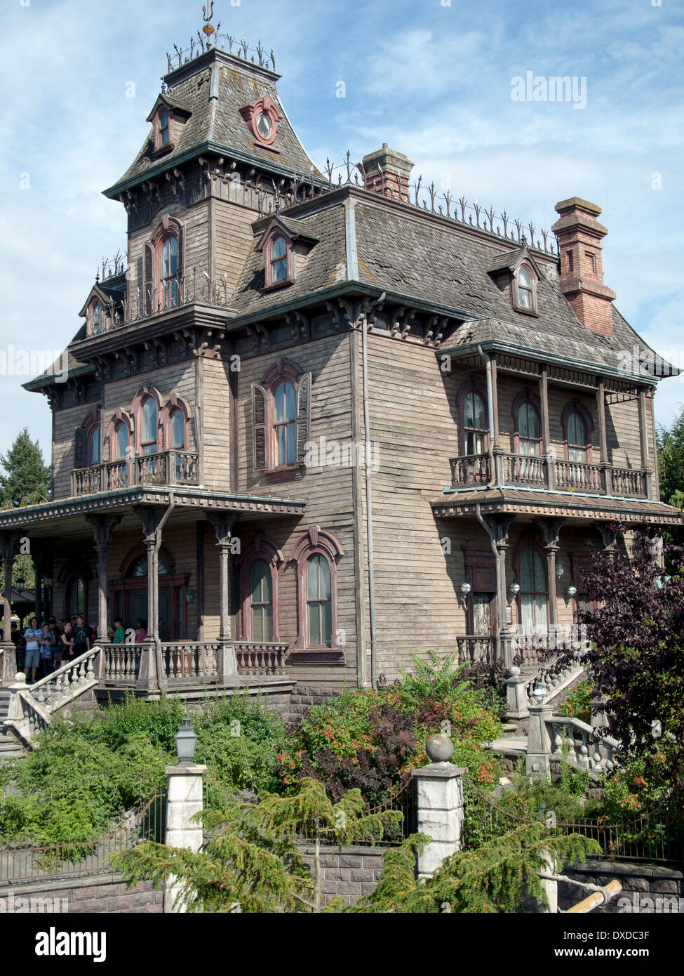 Phantom Manor (Haunted House) a Disneyland Parigi, Francia Foto Stock