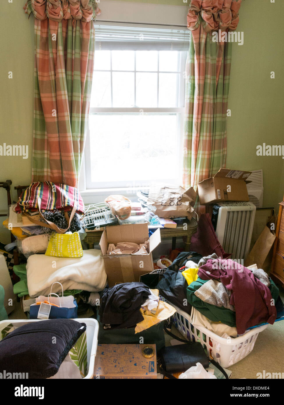 Hoarders' Camera disordinato, STATI UNITI D'AMERICA Foto Stock