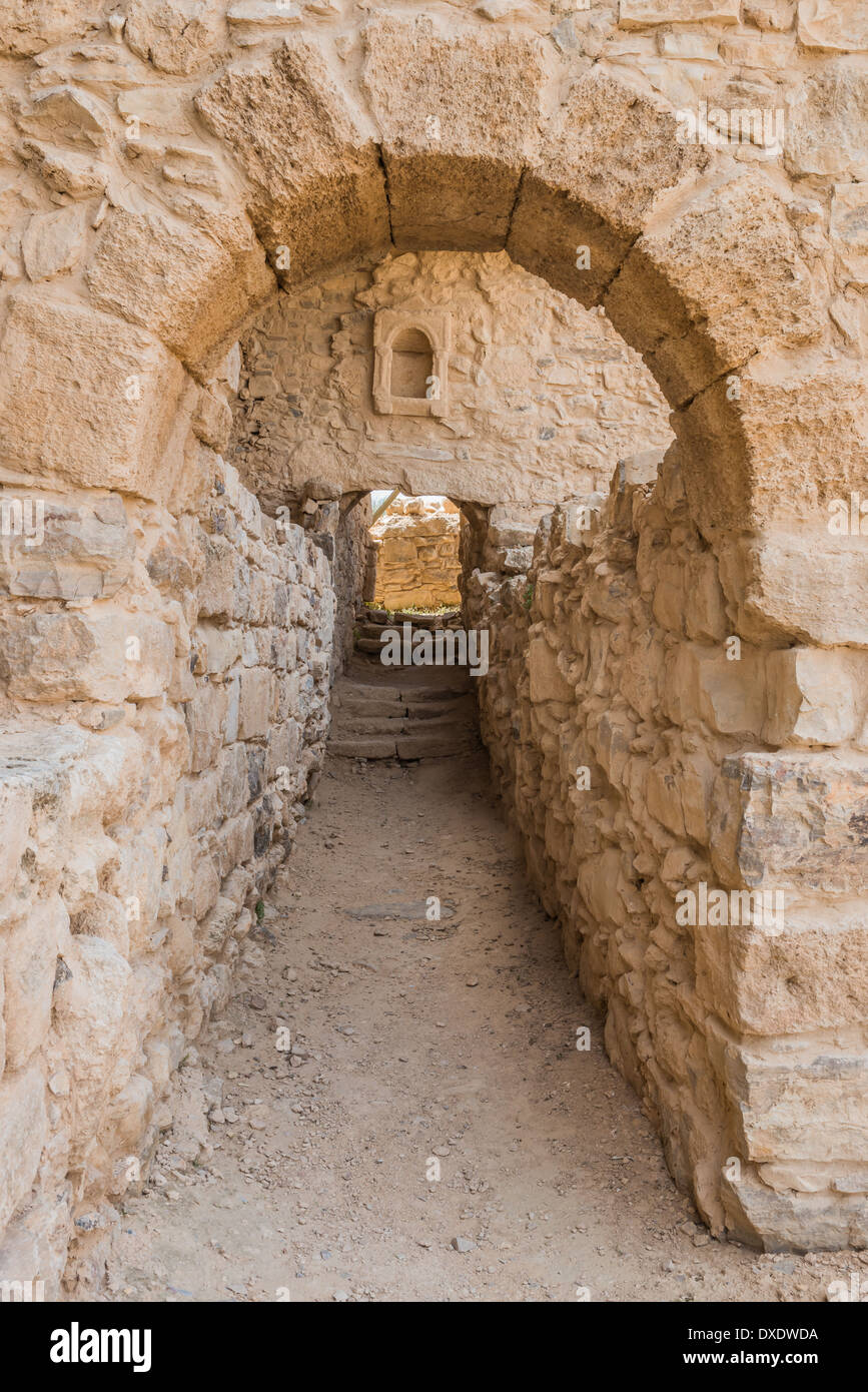 Le rovine romane, Um Ar-Rasas, Giordania Foto Stock