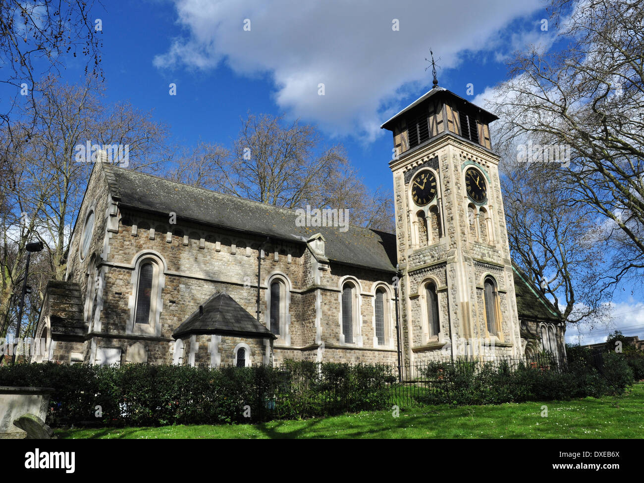 St Pancras vecchia chiesa, Pancras Road, Camden, London, England, Regno Unito Foto Stock