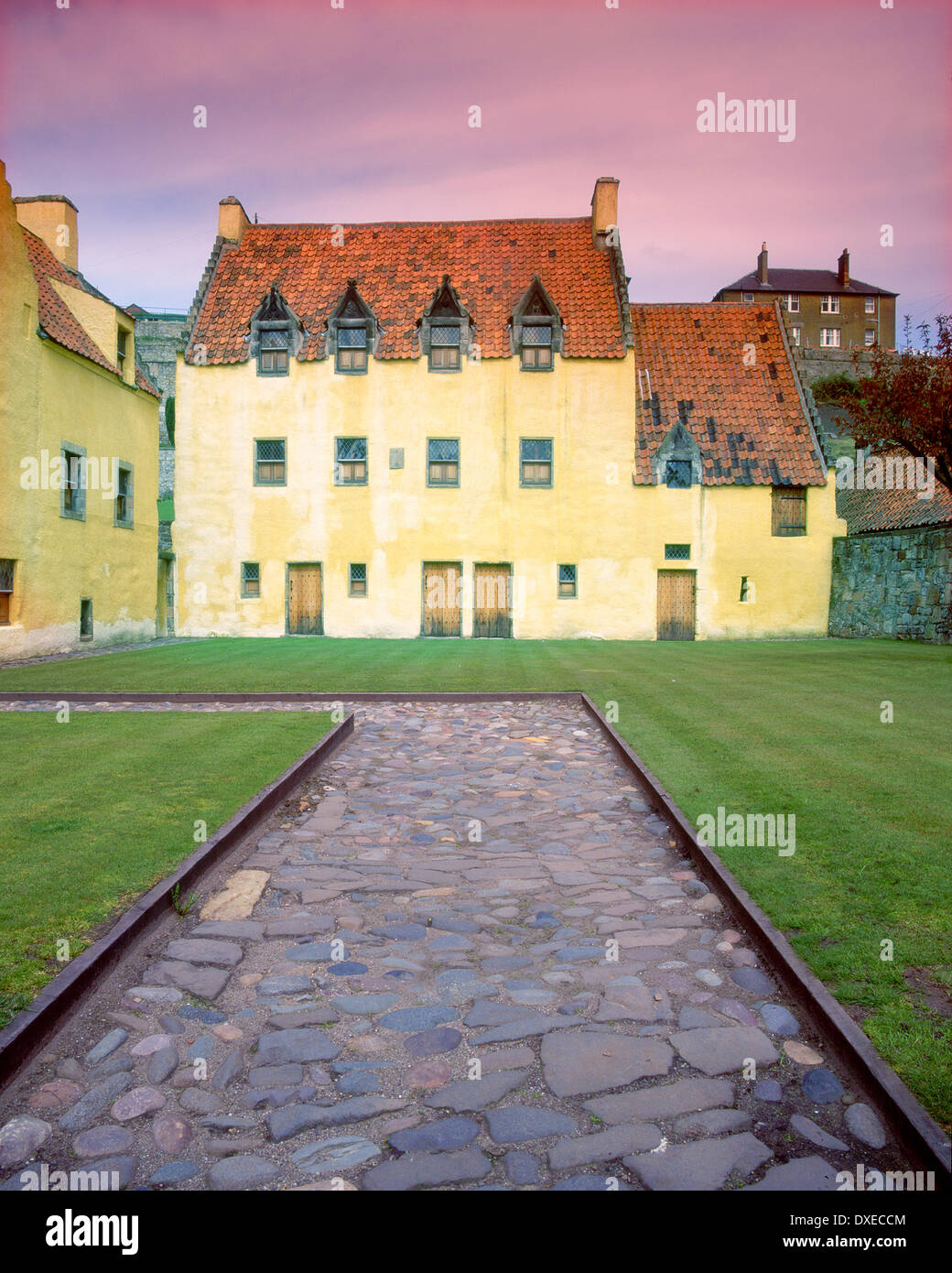 Culross Palace o casa di mercanti in culross village,fife, Foto Stock