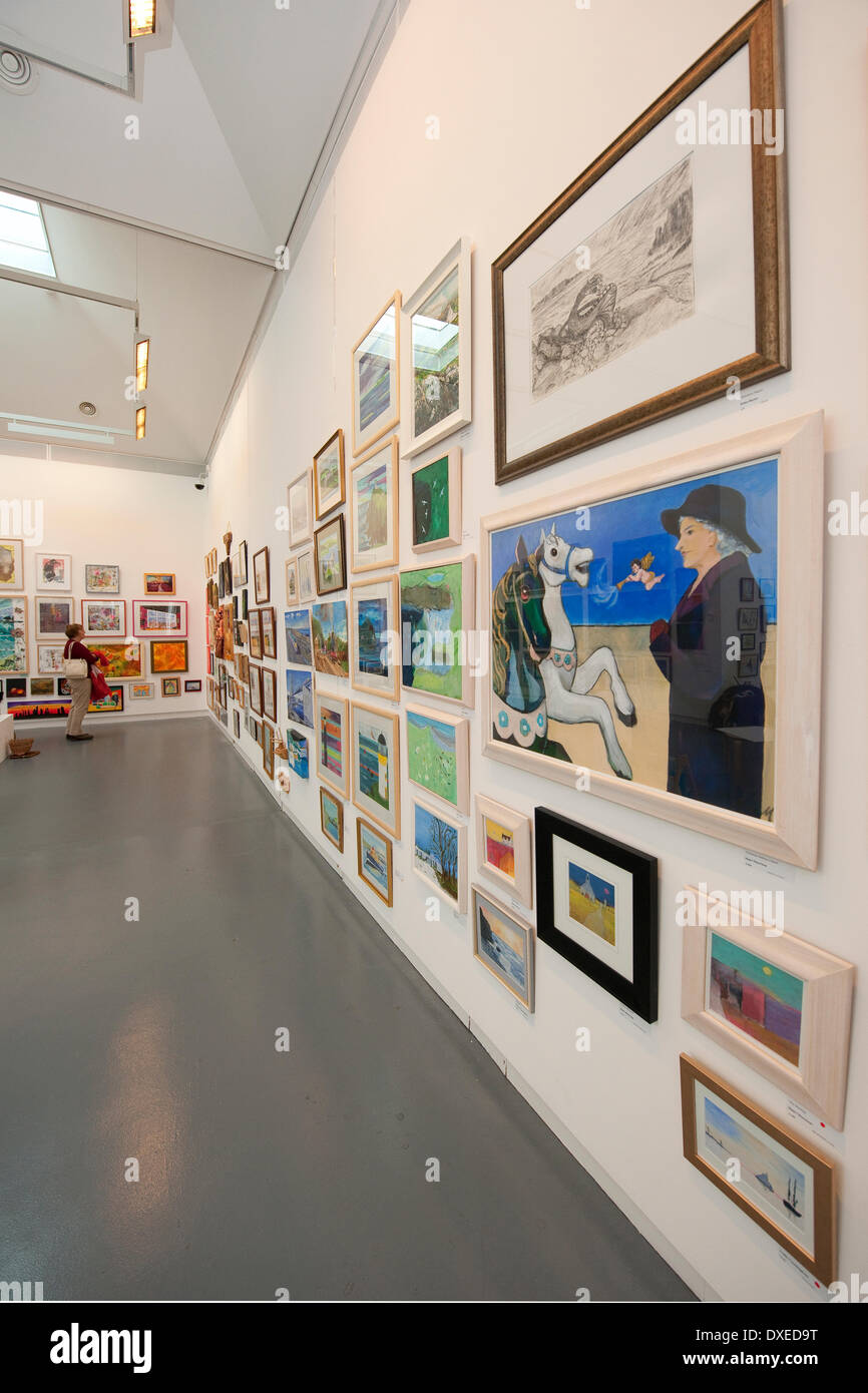 Un Lanntair Art Center, Stornoway, isola di Lewis, Ebridi Esterne. Foto Stock