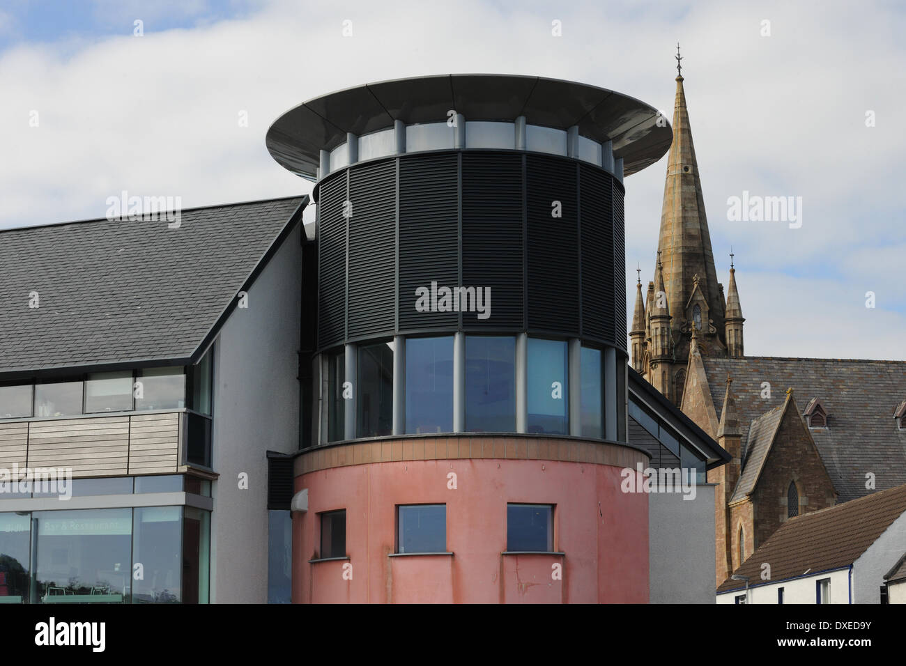 Un Lanntair Art Center, Stornoway, isola di Lewis, Ebridi Esterne. Foto Stock