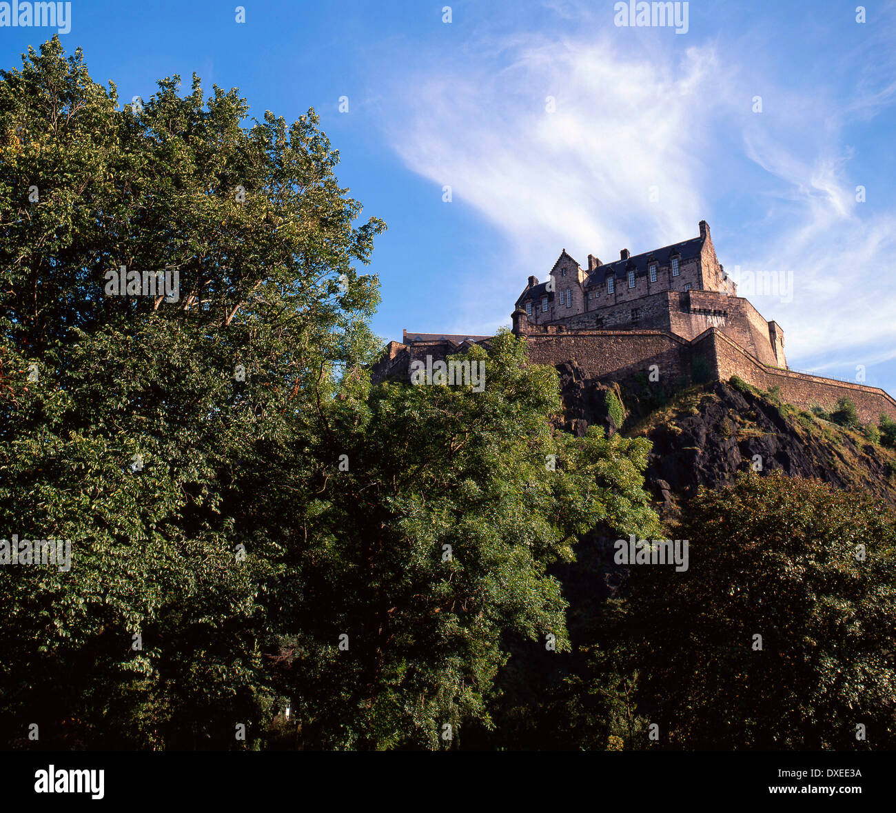 Il Castello di Edimburgo Foto Stock