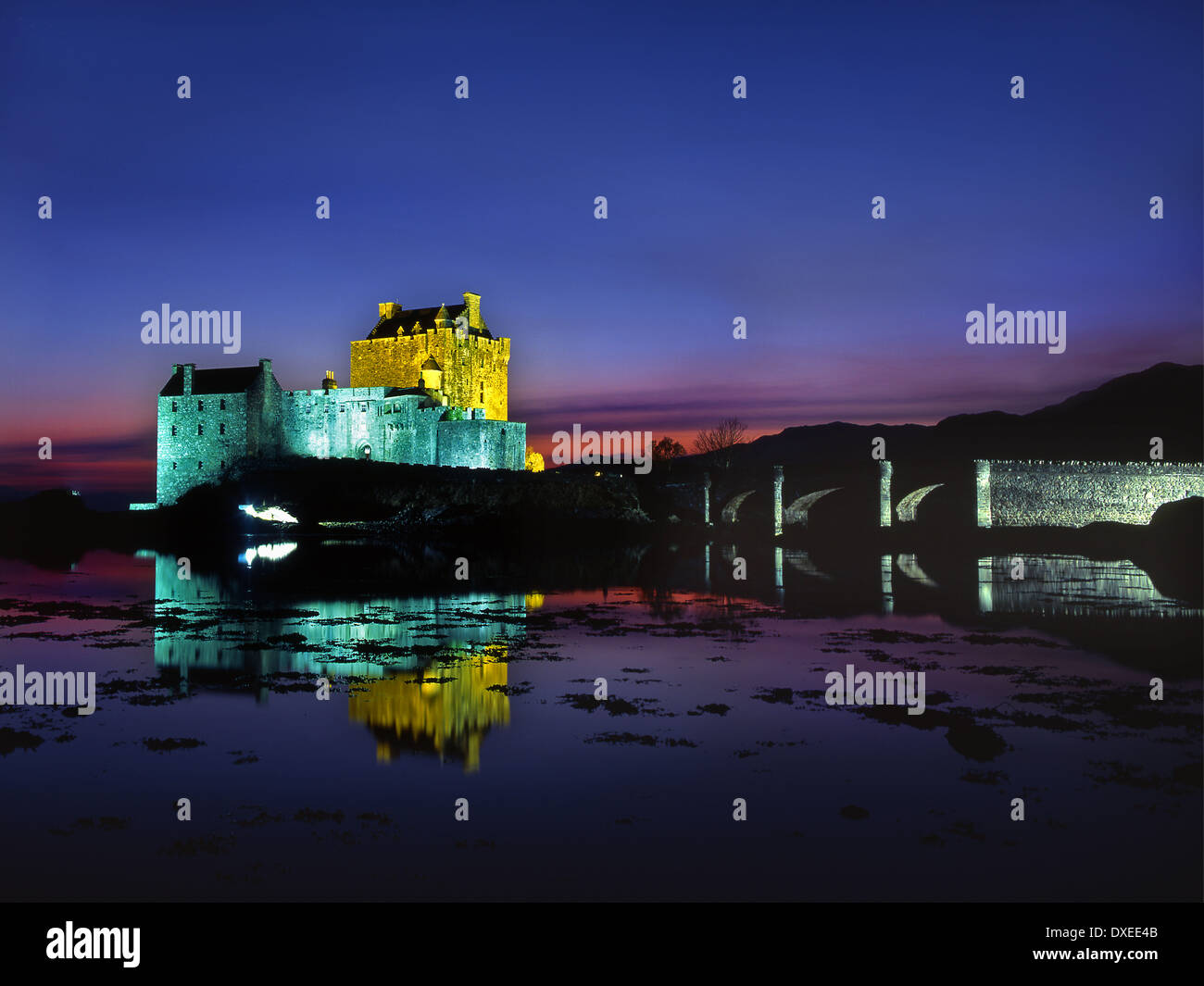 Eilean Donan Castle Foto Stock