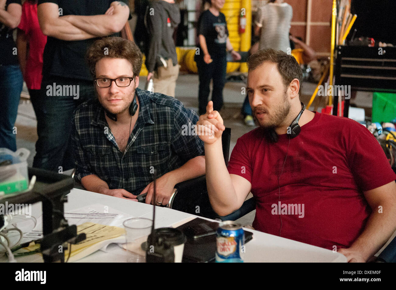 Seth Rogen, Evan Goldberg Foto Stock