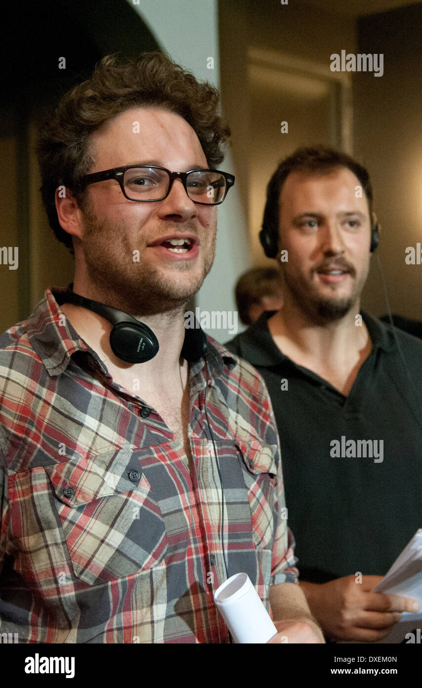 Seth Rogen, Evan Goldberg Foto Stock
