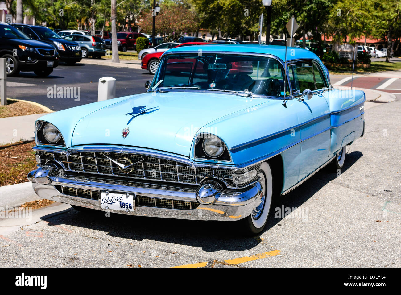 1956 Pachard Four-Hundred American Automobile Foto Stock