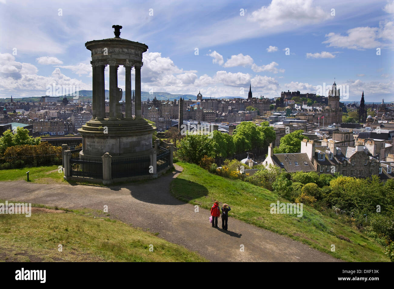 Calton Hill, Edimburgo Foto Stock