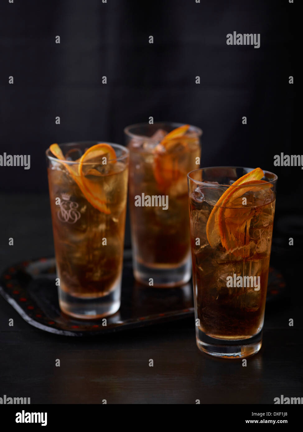 Orange cocktail, Studio Shot Foto Stock