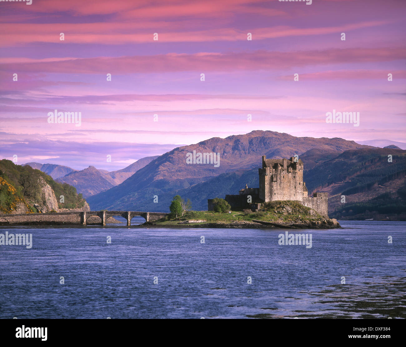 Eilean Donan Castle Foto Stock