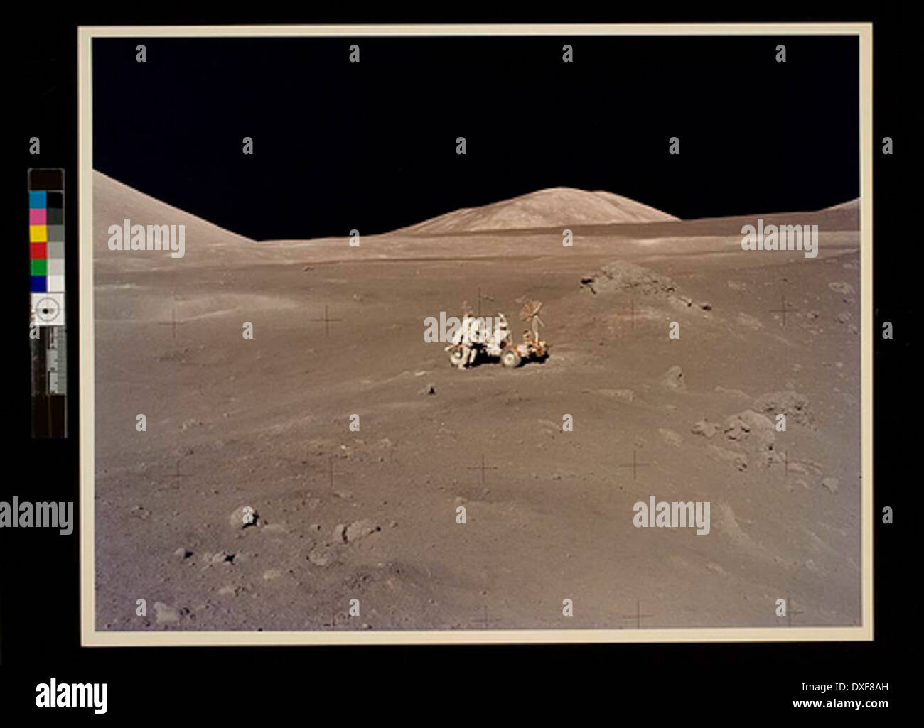 Apollo 17 Lunarscape una magnifica desolazione Foto Stock