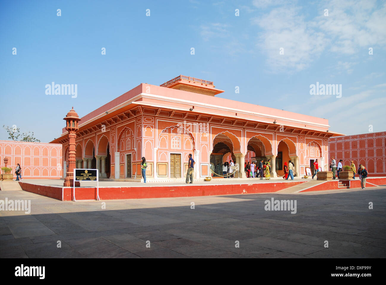 Diwan-i-Khas a Jaipur City Palace Foto Stock