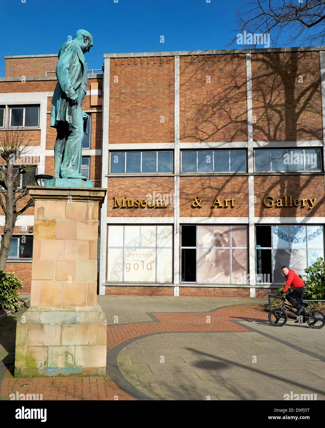 Derby Museo e Galleria d'arte England Regno Unito Foto Stock