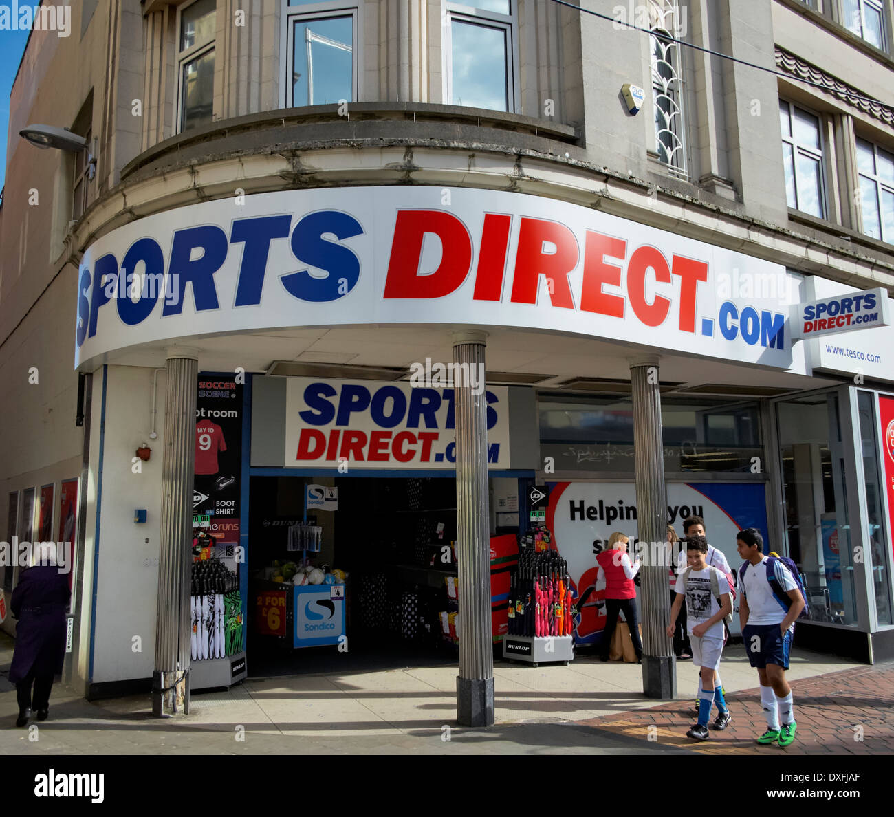 Sport direct Derby Inghilterra Regno Unito Foto Stock