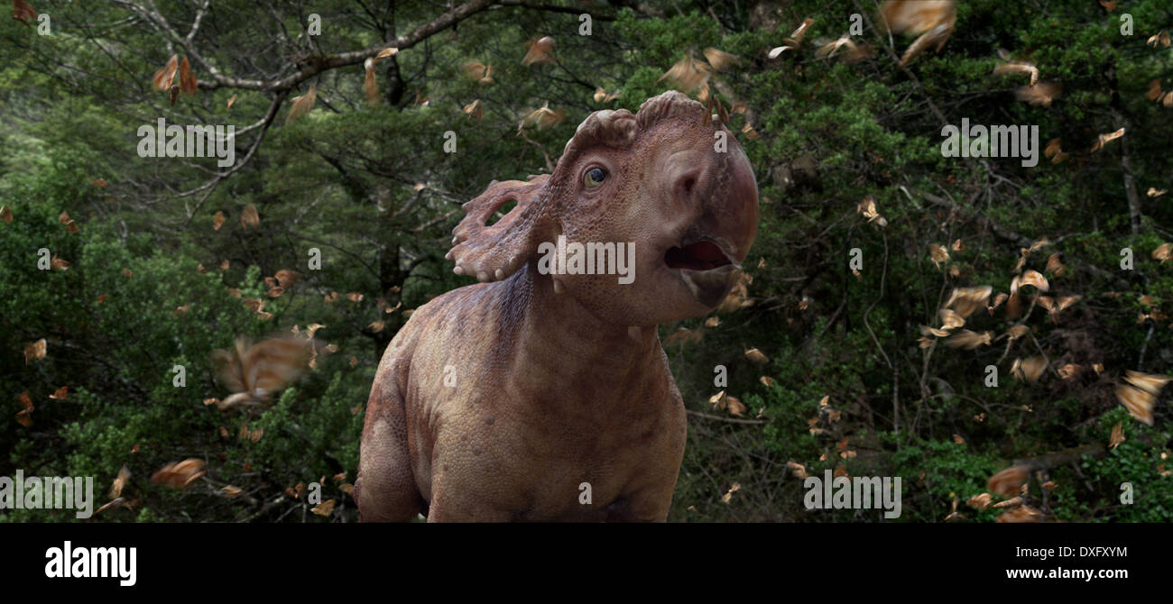 Walking with Dinosaurs 3D Foto Stock