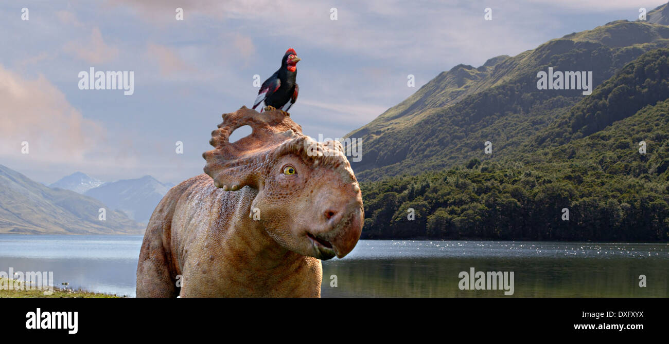 Walking with Dinosaurs 3D Foto Stock