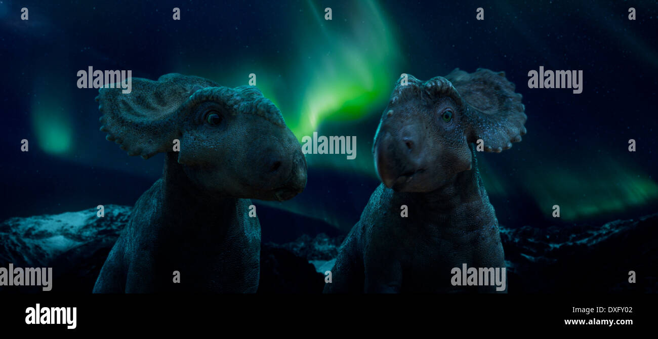 Walking with Dinosaurs 3D Foto Stock