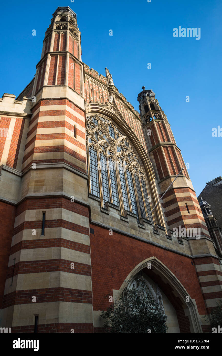 Chiesa della Santa Trinità, costruito nel 1890, Sloane Square, a Chelsea, Londra, Regno Unito Foto Stock