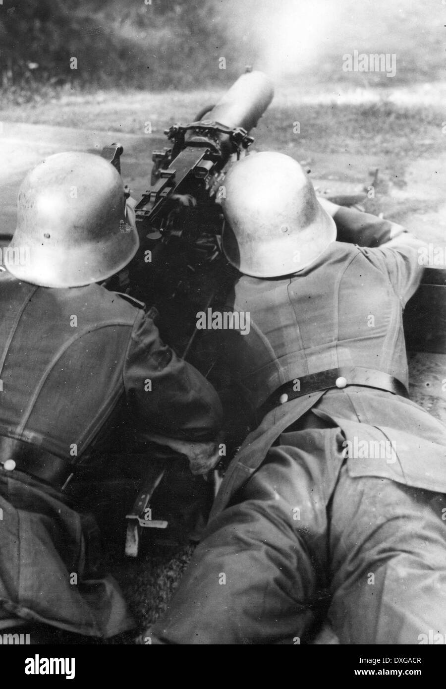 I soldati tedeschi WW2 Foto Stock