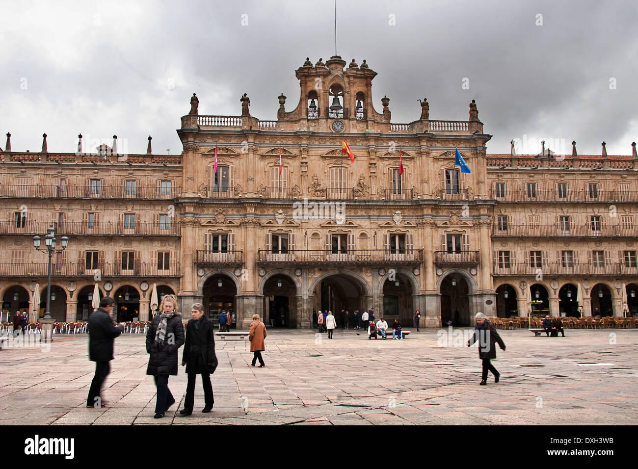 Piazza principale, Salamanca Foto Stock