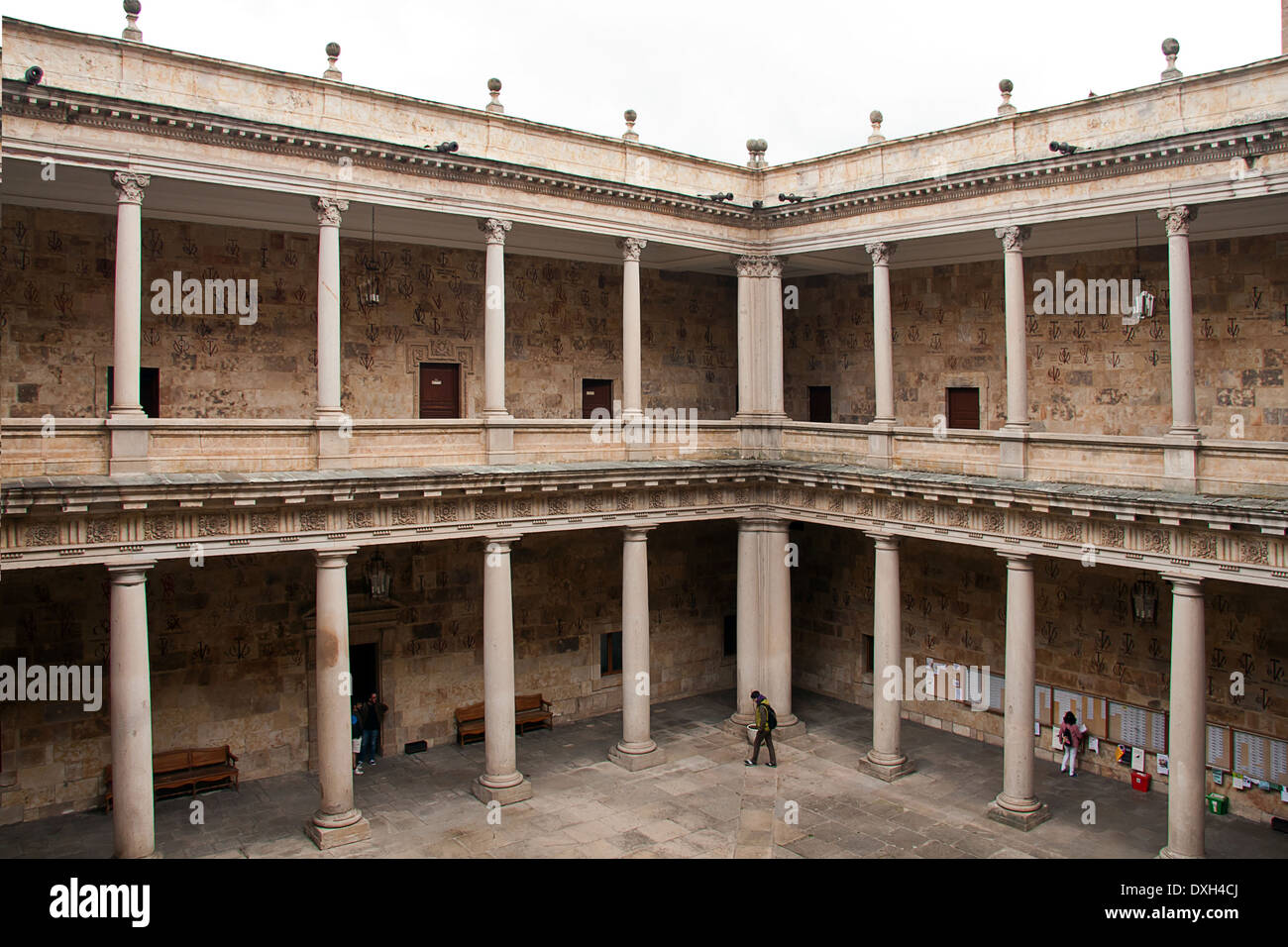 Facoltà di Filologia, Università di Salamanca Foto Stock