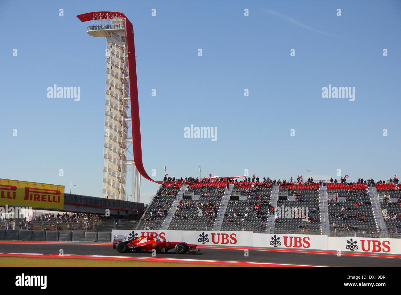 Atmosfera F1 Grand Prix di Austin di Austin in Texas - 17.11.12 con: atmosfera quando: 17 Nov 2012 Foto Stock