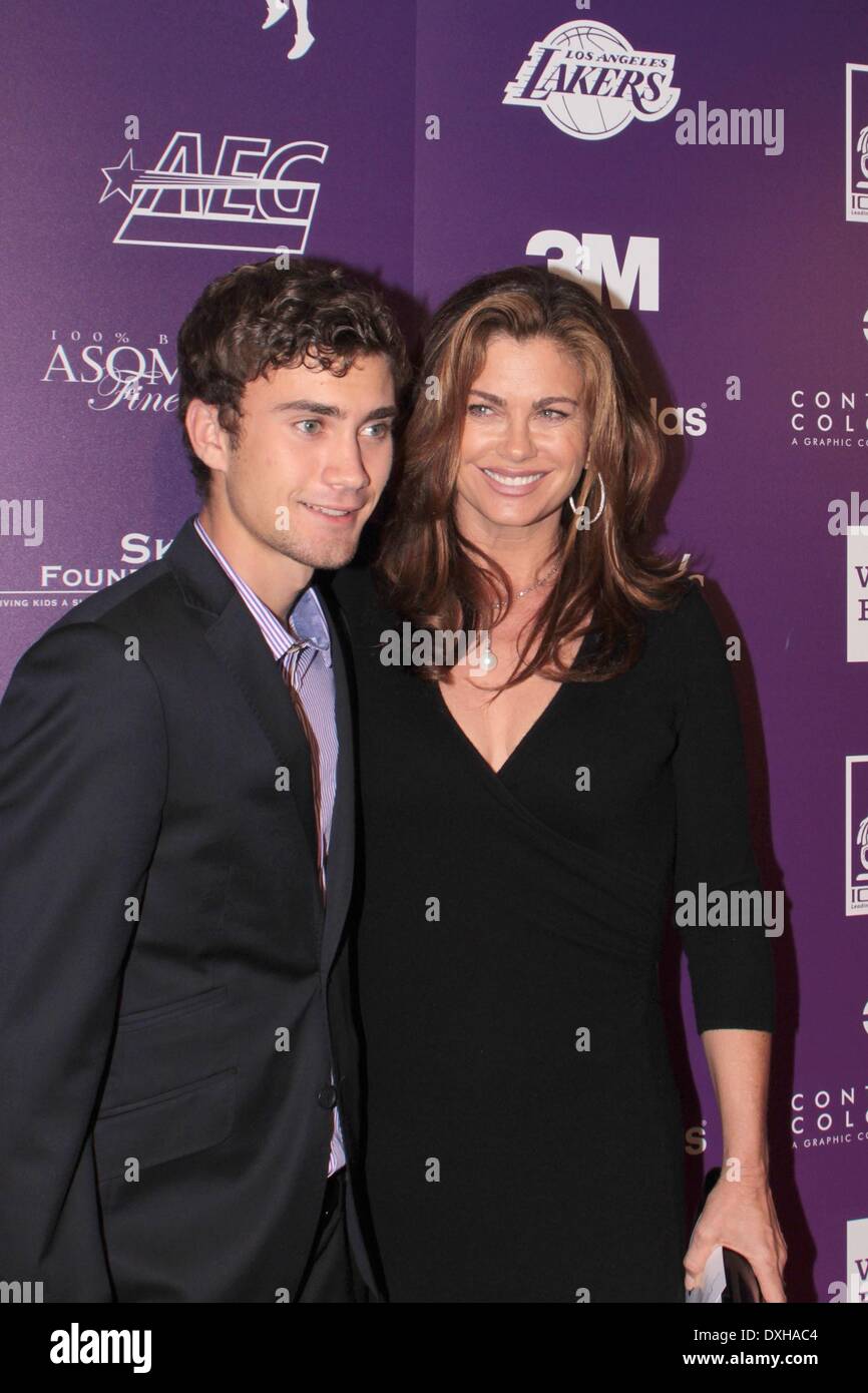 Erik Irlanda, Kathy Irlanda Kareem Abdul-Jabbar Roast ospitato da George Lopez tenutasi a JW Marriott la Live Los Angeles, California - 17.11.12 con: Erik Irlanda,Kathy Irlanda quando: 17 Nov 2012 Foto Stock