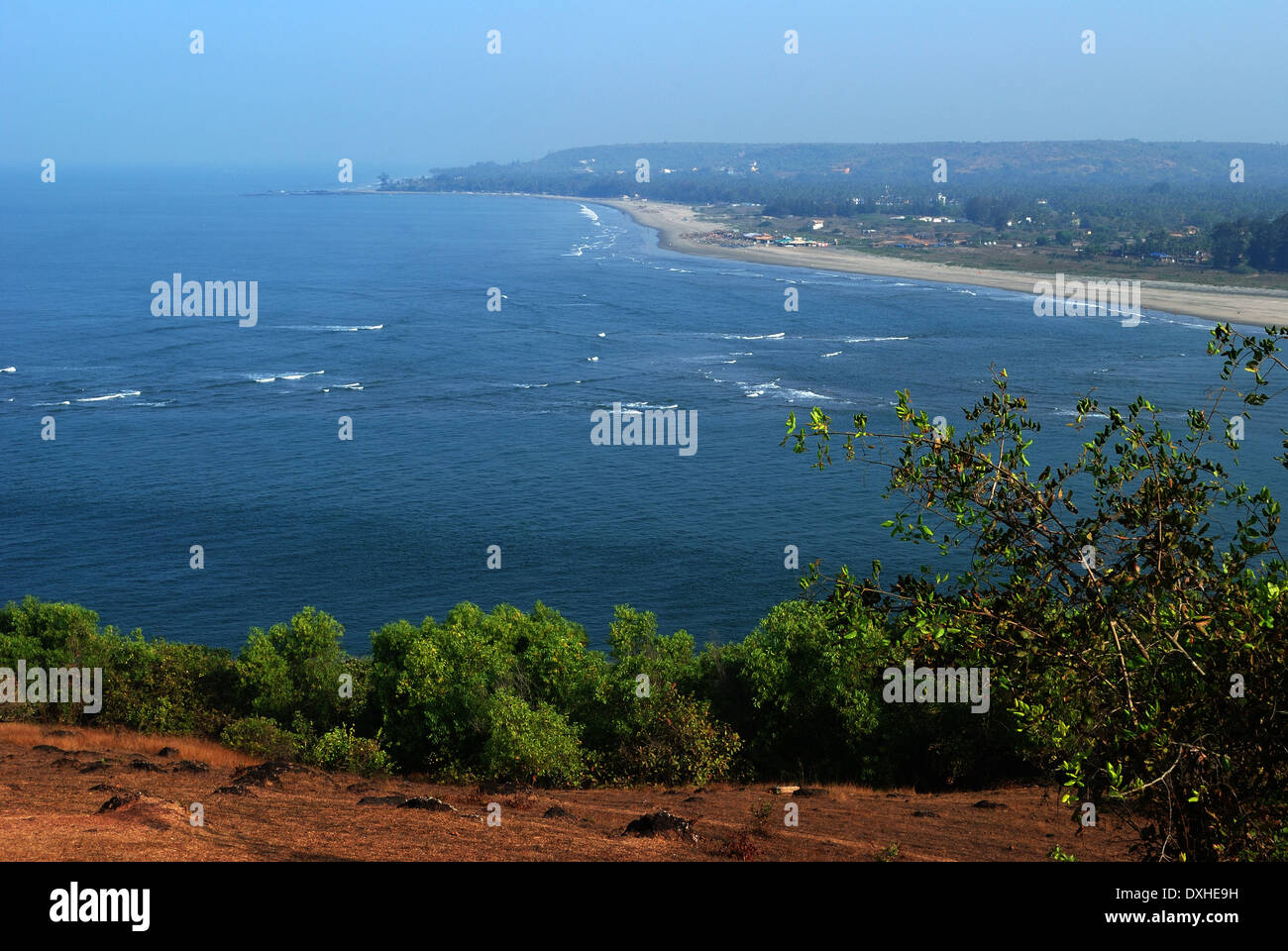 Vagator beach,Goa, India Foto Stock