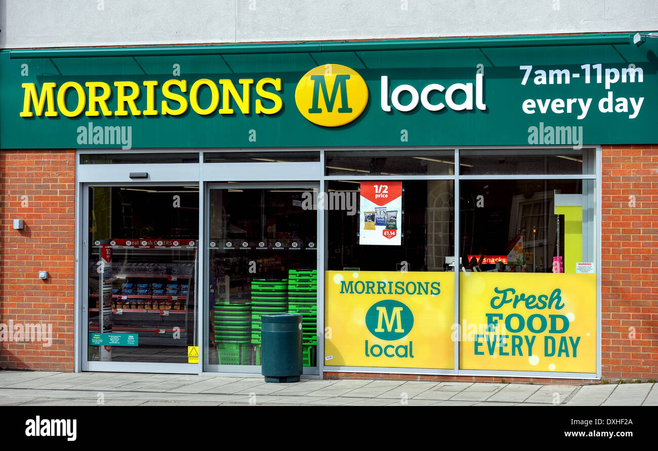 Morrisons negozio locale Lewes Road Brighton Regno Unito Foto Stock