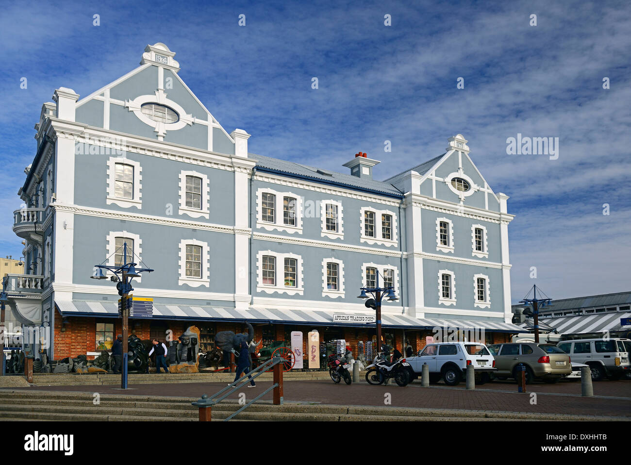 Lungomare Victoria and Alfred e Cape Town, Western Cape, Sud Africa e Africa Foto Stock