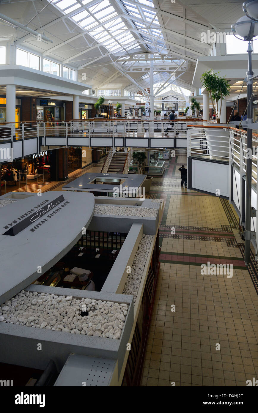 Victoria and Alfred Waterfront shopping centre, centro turistico, Cape Town, Western Cape, Sud Africa e Africa Foto Stock