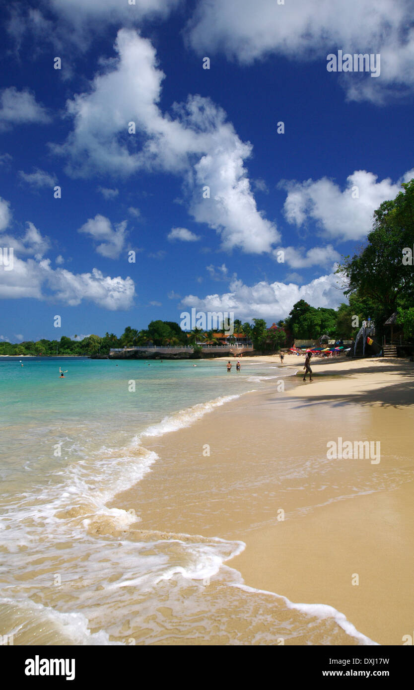 Store Bay Beach, Tobago Foto Stock