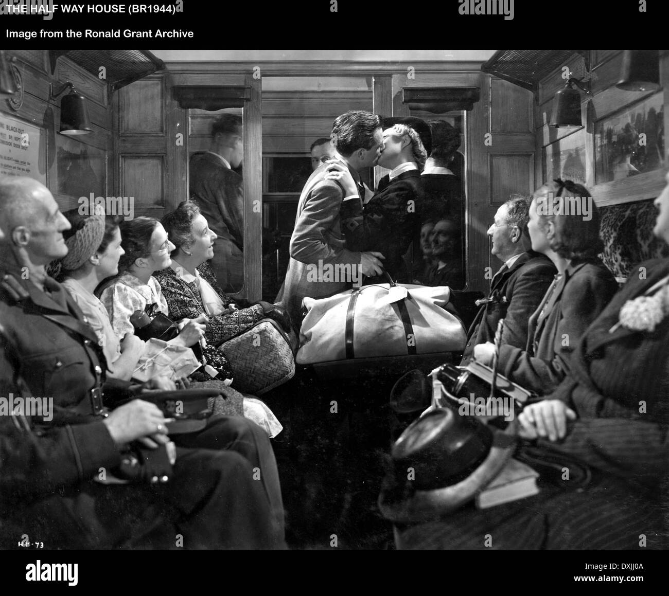 Metà della casa Foto Stock