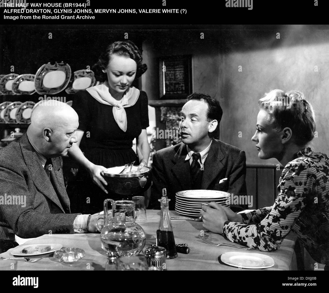 Metà della casa Foto Stock