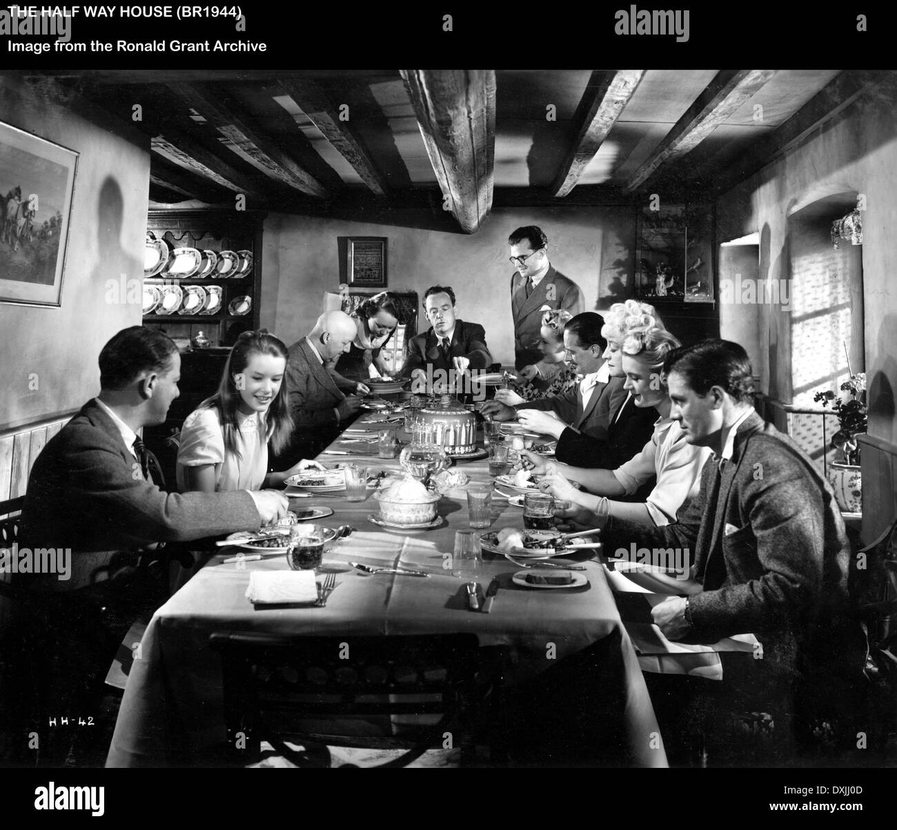 Metà della casa Foto Stock