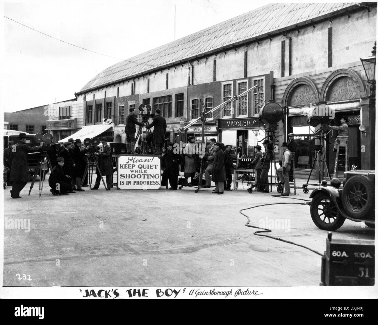 JACK è il ragazzo (BR1932) diretto da Walter Forde RIPRESE PRESSO Foto Stock