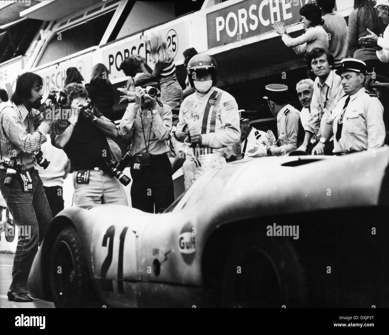 Steve McQueen, le Mans, 1971, Film Foto Stock