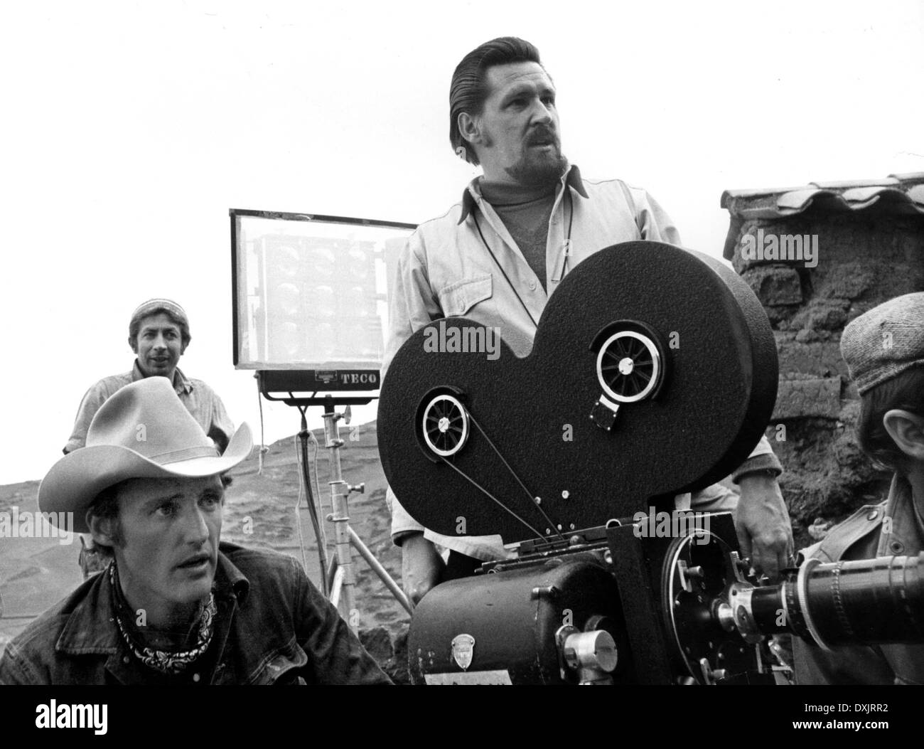 L'ultimo film (US1971) Dennis Hopper, DIRETTORE E LAZLO KO Foto Stock