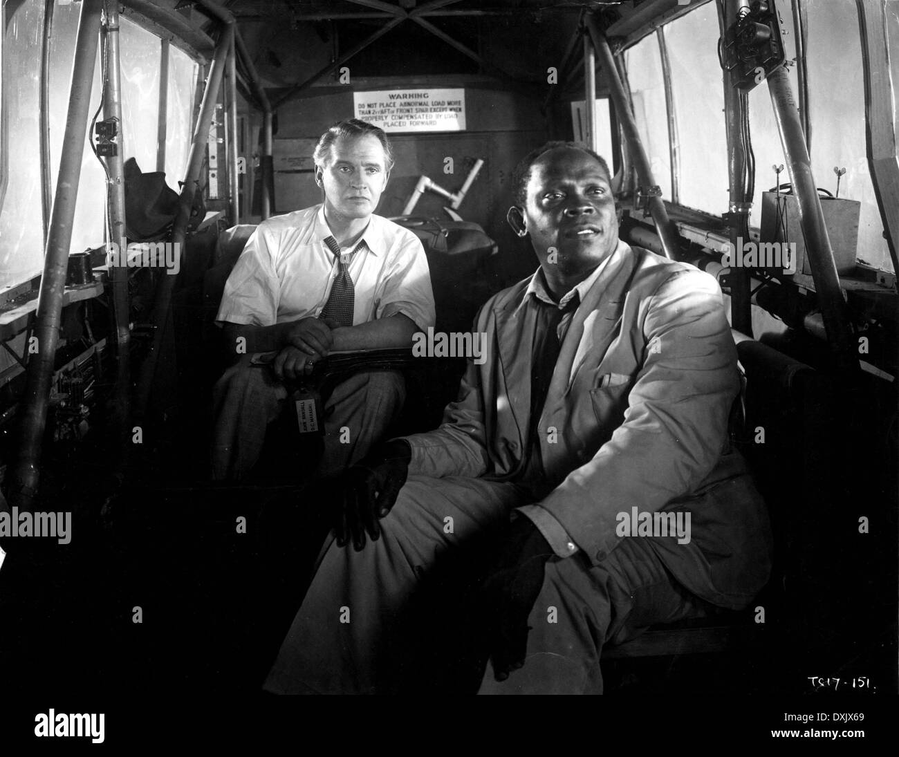 Gli uomini di due mondi Foto Stock