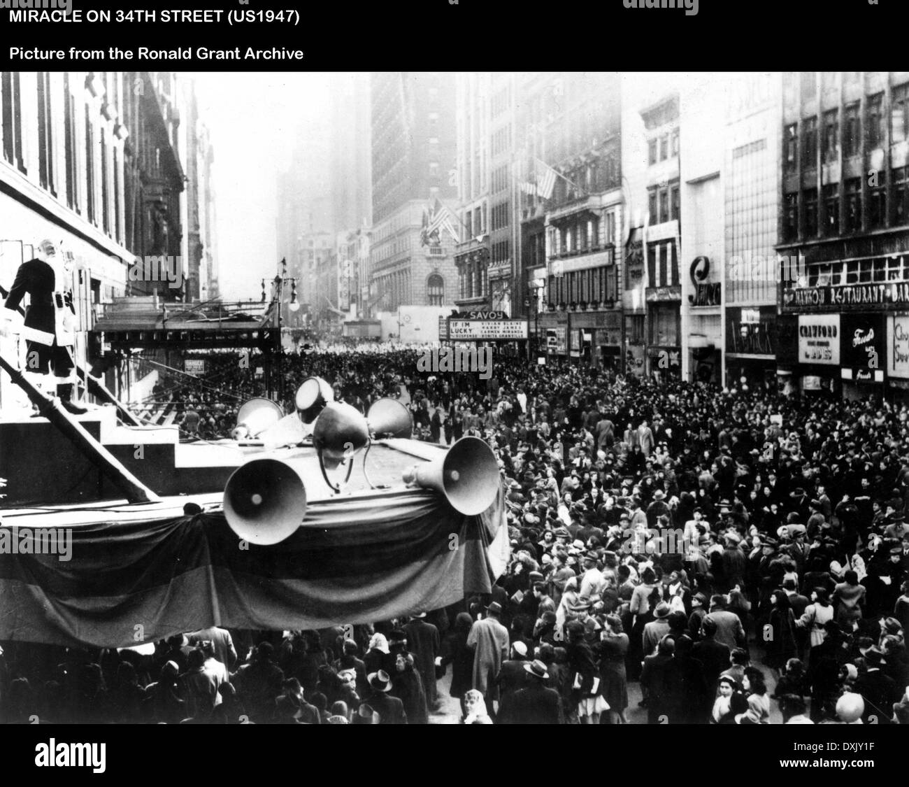 Miracolo su 34TH STREET Foto Stock