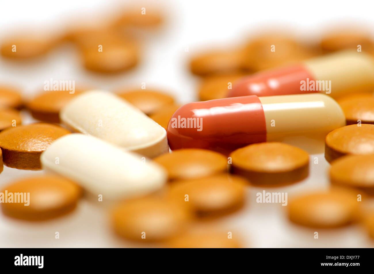 Droghe - medicinali soggetti a prescrizione medica Foto Stock