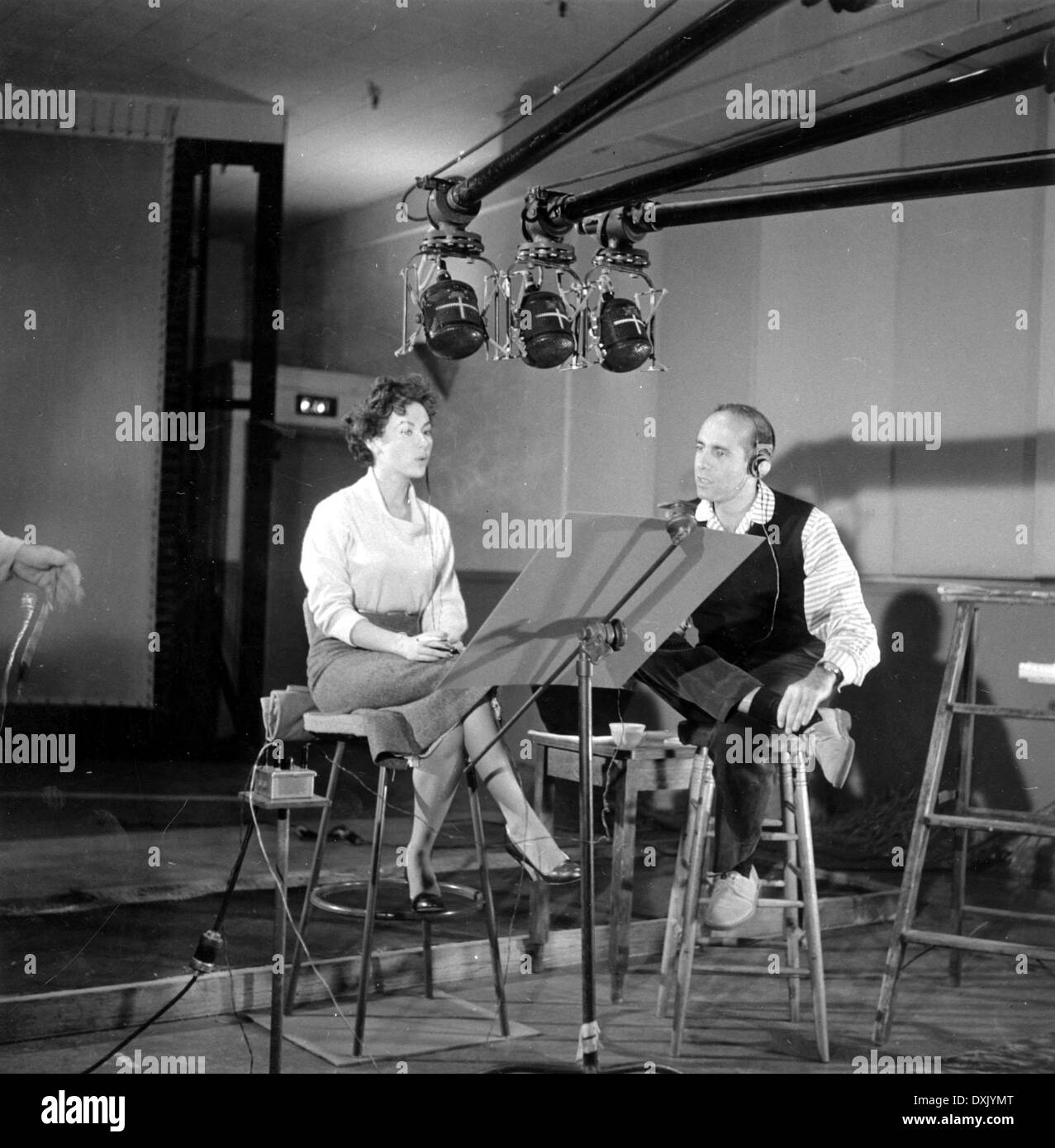 Il re ed io Foto Stock