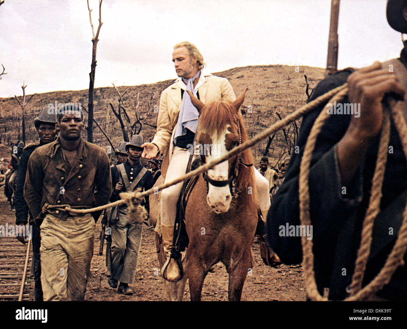 QUEIMADA (IT/FR 1969) Marlon Brando, centro schiavitù Foto Stock