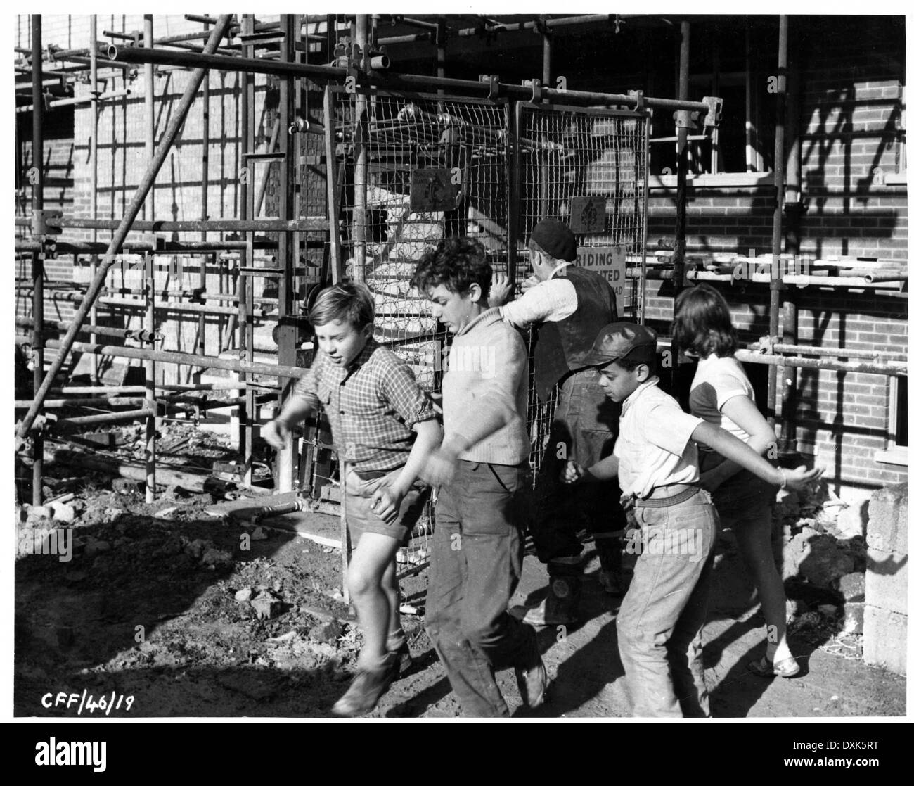 La pista di soccorso Foto Stock